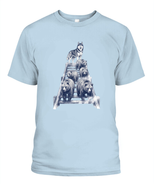 Unisex T-Shirt | Comfort Colors 1717 (US) 90s retro animals + nature 52