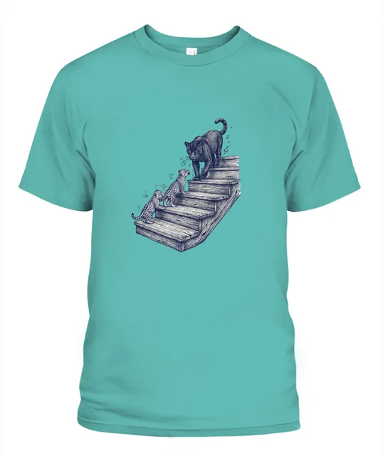 Unisex T-Shirt | Comfort Colors 1717 (US) 90s retro animals + nature 55