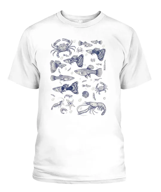 Unisex T-Shirt | Comfort Colors 1717 (US) 90s retro fish + nature 66