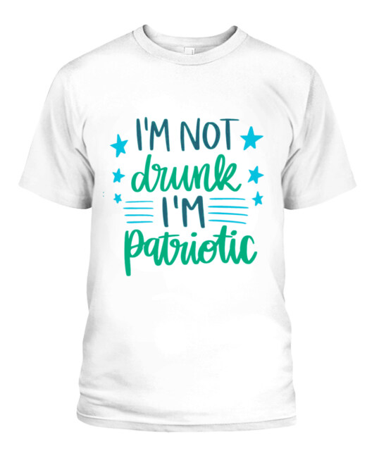 Unisex T-Shirt | Comfort Colors “I’m not drunk, I’m American 06