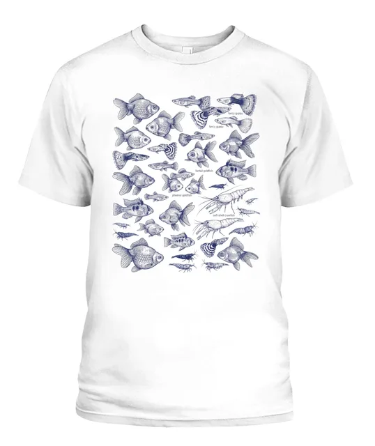 Unisex T-Shirt | Comfort Colors 1717 (US) 90s retro fish + nature 76