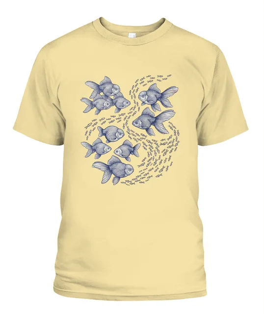 Unisex T-Shirt | Comfort Colors 1717 (US) 90s retro fish + nature 92