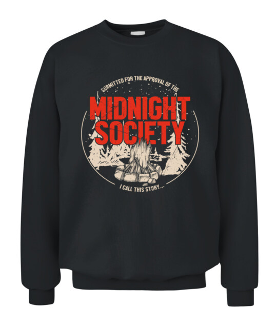 Midnight Society Team Camping Lover Unisex Crewneck Sweatshirt 