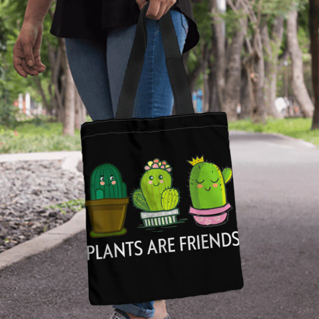 Plants Are Friends Of Fun Gardening Poster