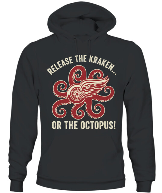 DETROIT RED WINGS – Release the Kraken... or the Octopus!