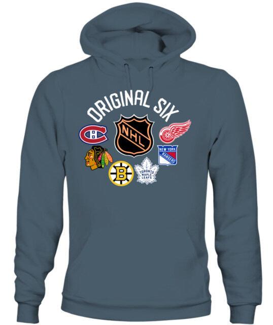 NHL – Original Six Team Logos - Printed Version