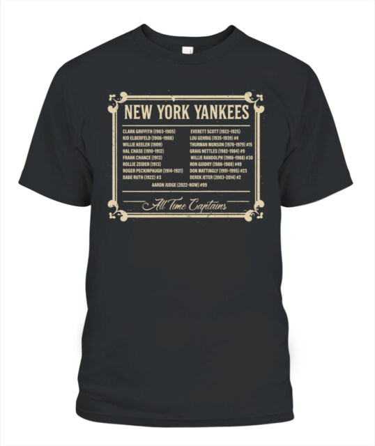 NEW YORK YANKEES – ALL TIME CAPTIANS