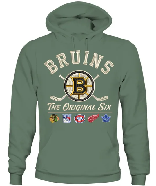 Boston Bruins Original Six Premium Embroidered