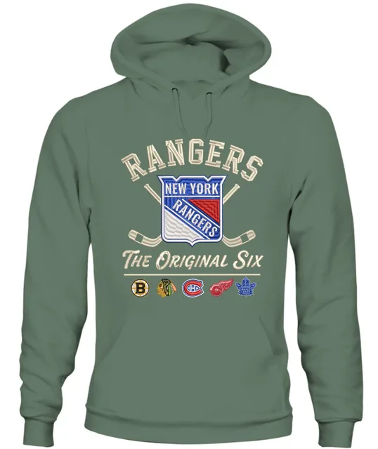 New York Rangers Original Six Premium Embroidered