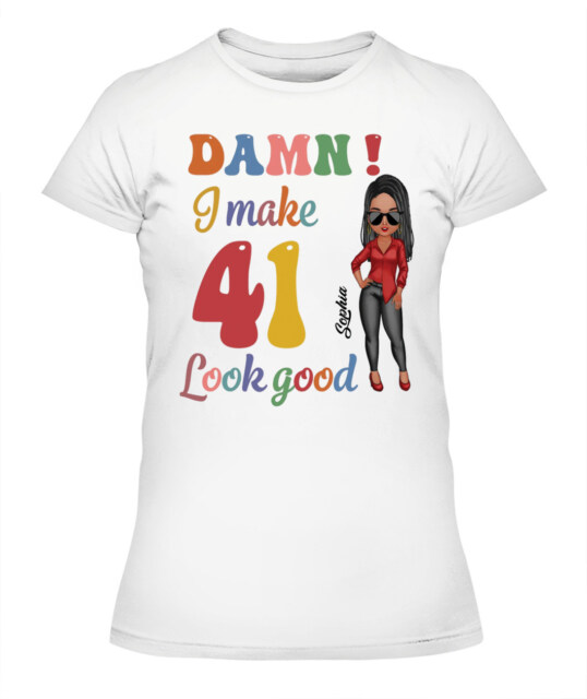 41st Birthday Shirts, Custom Birthday Shirts, Turning 41 Shirt, Gifts For Women Turning 41, 41 And Fabulous Shirt, 1983 Shirt