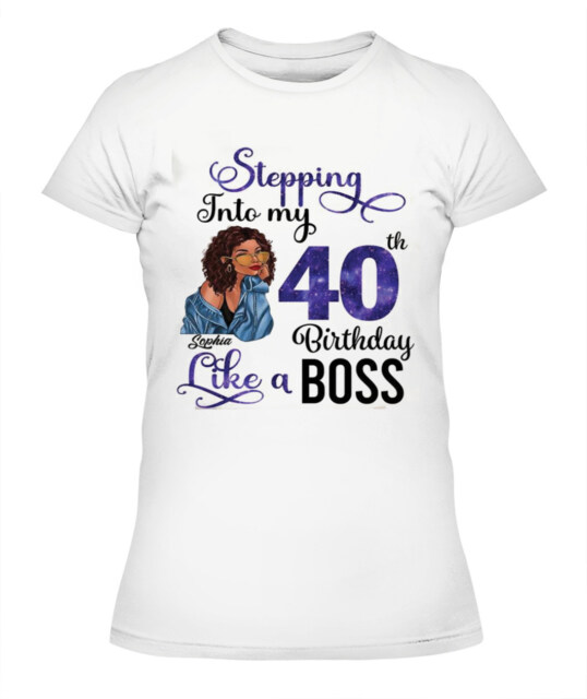 40th Birthday Shirts, Custom Birthday Shirts, Turning 40 Shirt, Gifts For Women Turning 40, 40th Birthday Shirts For Her