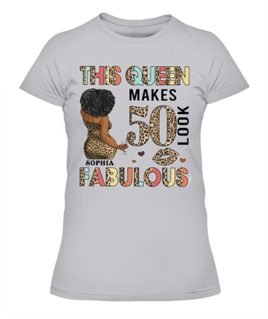 Chapter 50, Fabulous Since 1974 50th Birthday Unique T Shirt For Woman, Custom Birthday Shirt, Her Gifts For 50 Years Old , Turning 50 Birthday Cotton Shirt 