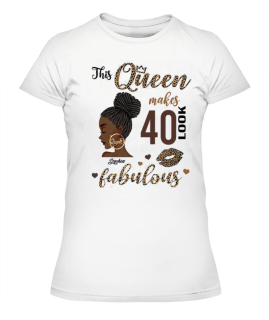 40th Birthday Shirts, Custom Birthday Shirts, Turning 40 Shirt, Gifts For Women Turning 40,