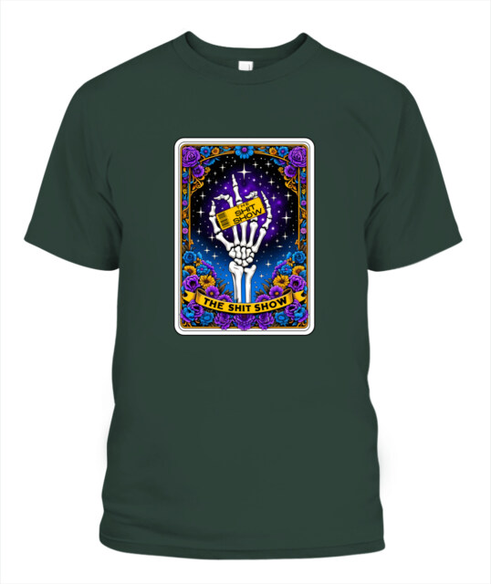 The Shit Show Tarot card t-shirt