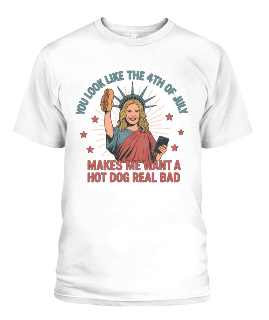 4th of July Hot Dog Humor Apparel — Fun Patriotic Tees & Hoodies