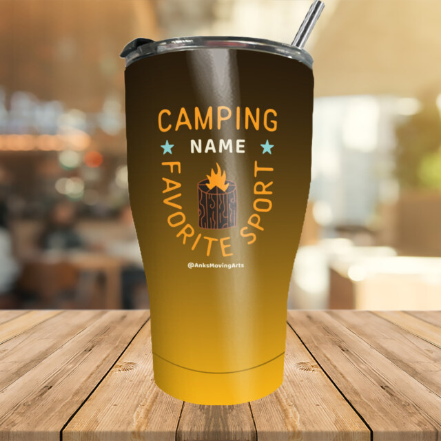 Tumbler With Straw 30oz (Yellow)