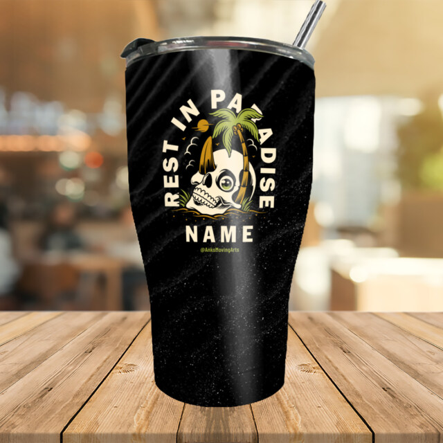 Tumbler With Straw 30oz (Black)