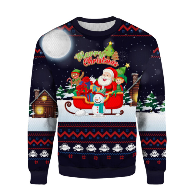 Spread Holiday Cheer with the Perfect Christmas Ugly Sweater!