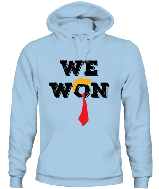 We Won" Hoodie – Embody the Spirit of Victory with Every Step