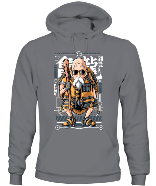 POD Hoodie Featuring Master Roshi – A Fun and Powerful Style from Dragon Ball