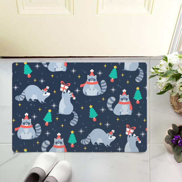 Welcome Christmas with the Premium Doormat Santa Ferret! 🎄🦦🎅