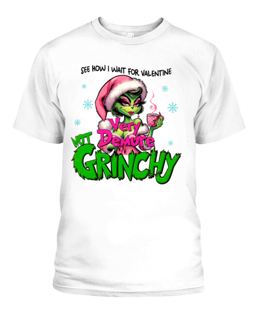 Grinchy T-Shirt Valentine – Love with a Twist, Comfort with Style!