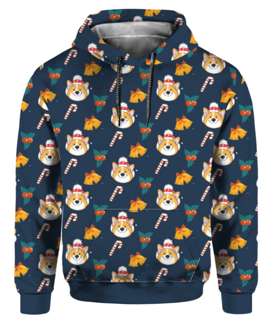 Stay Festive and Cozy with the Corgi Hoodie This Christmas!