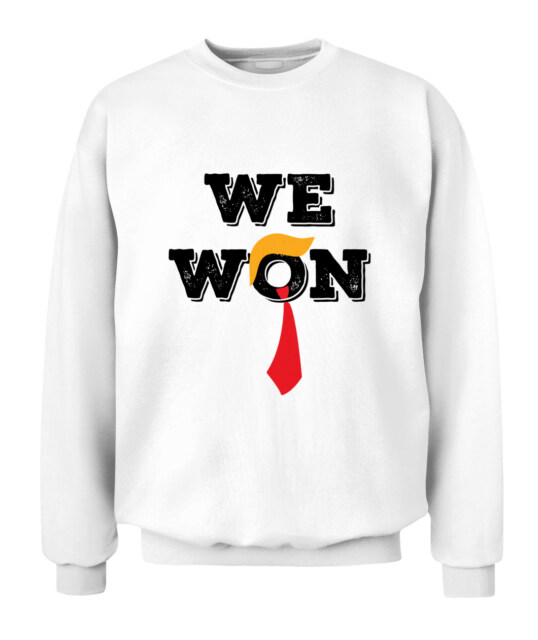 "We Won" Sweatshirt – A Symbol of Determination and Victory