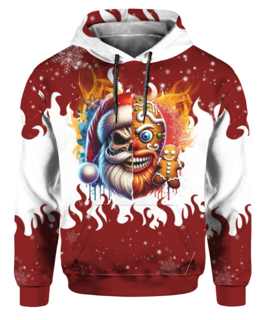 The "Christmas Horror" Hoodie – Bold, Spooky, and Perfect for the Holidays