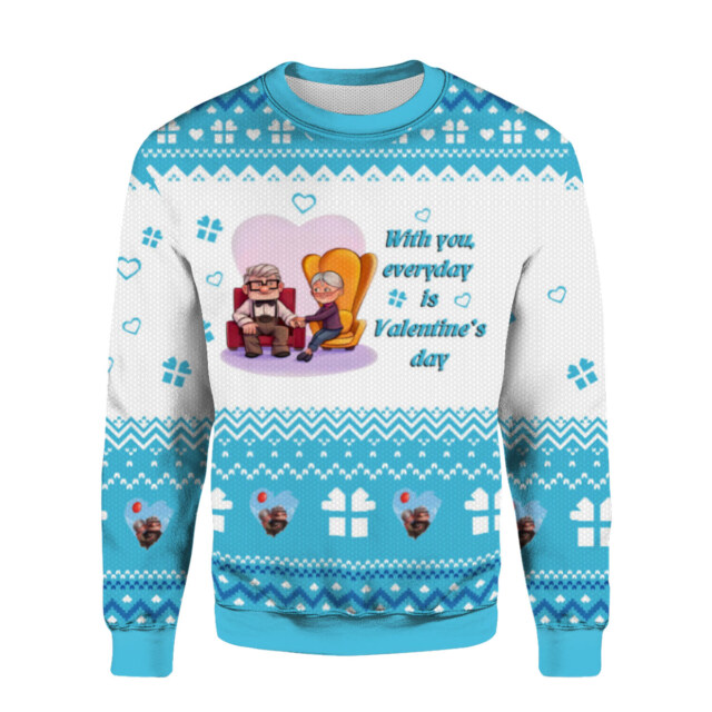 UNIQUE VALENTINE'S UGLY SWEATER – FEATURING SWEET ELLIE & CARL