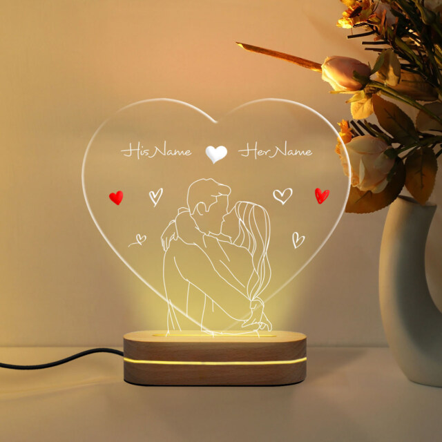 Custom Shaped Night Light – The Perfect Valentine’s Gift