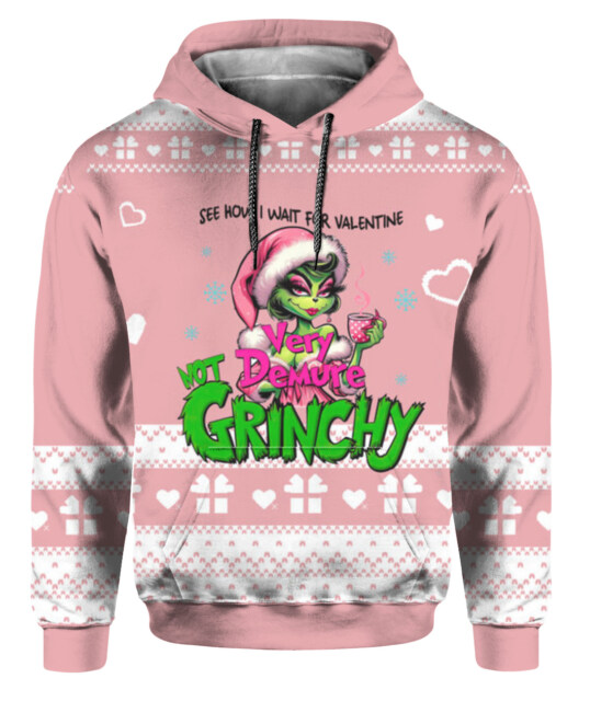 "Grinchy Hoodie Valentine – Love with Style, Different with Flair!"