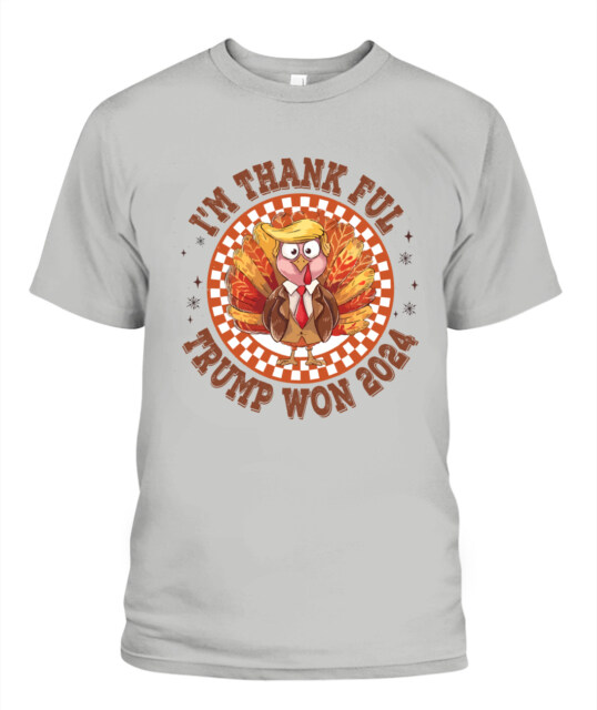POD T-shirt featuring the unique "Funny Trump Cosplay Turkey"