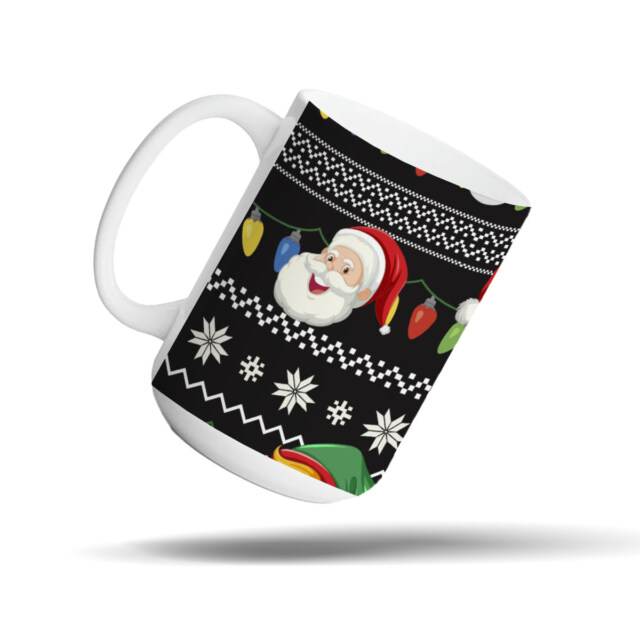 Sip in Style This Holiday Season with Our Full Bleed Mug!
