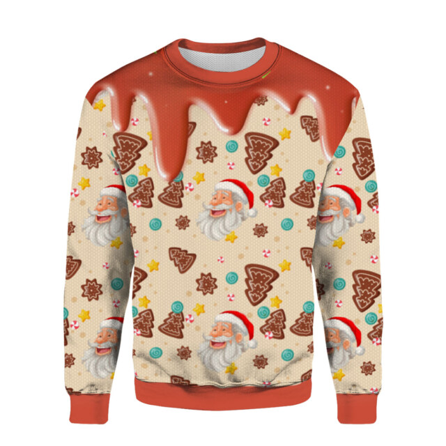 🎄 Spread Sweet Festive Vibes with the "Christmas Treats" Ugly Sweater 🎄