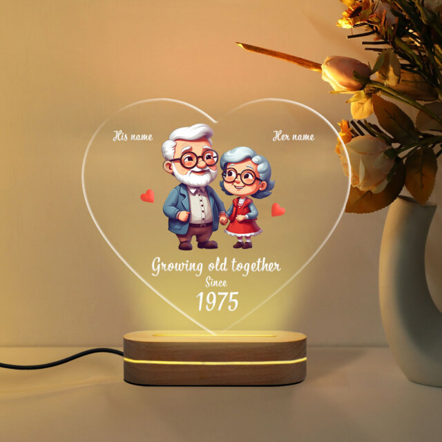 Custom Shaped Night Light - Oval Base: A Meaningful Valentine’s Gift