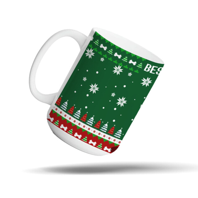 Celebrate the Holidays with the 15oz Ceramic Mug – Full Bleed Christmas Edition! 🎄☕🎁