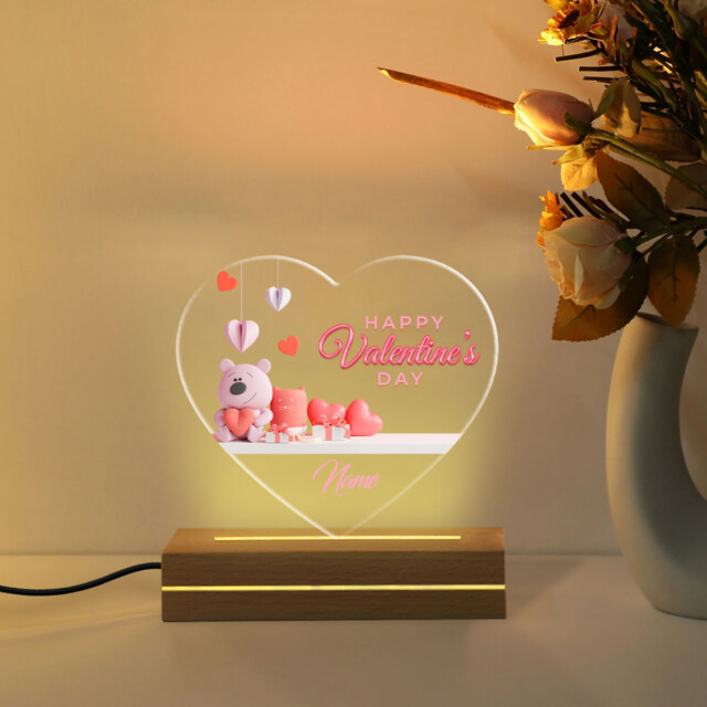 Custom Shaped Night Light - A Meaningful and Personalized Valentine’s Gift