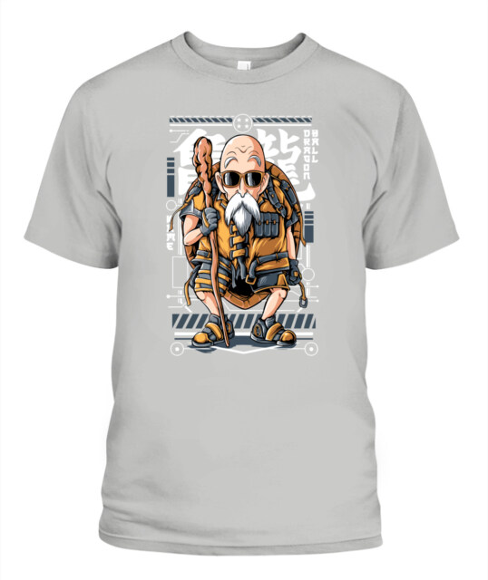 Introducing the POD T-Shirt Featuring Master Roshi from Dragon Ball