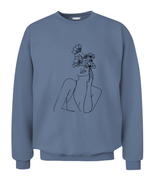 Crewneck Sweatshirt Floral