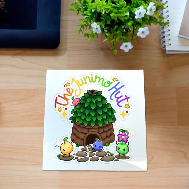 The Junimo Hut Sticker