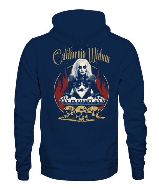 California Widow  Hellfire Cat Hoodie