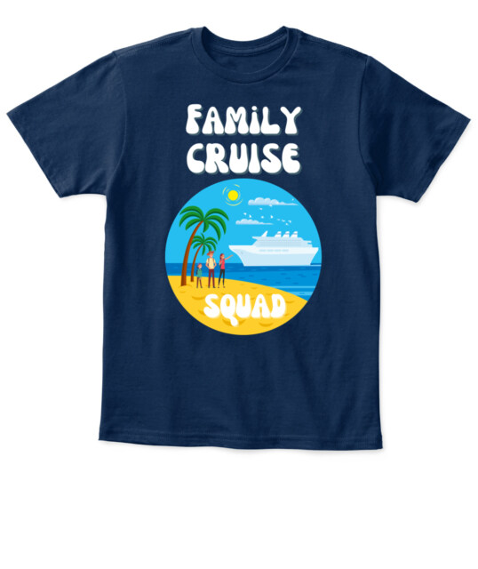 🚢 Family Cruise Squad – Kids’ Vacation T-Shirt 🌴