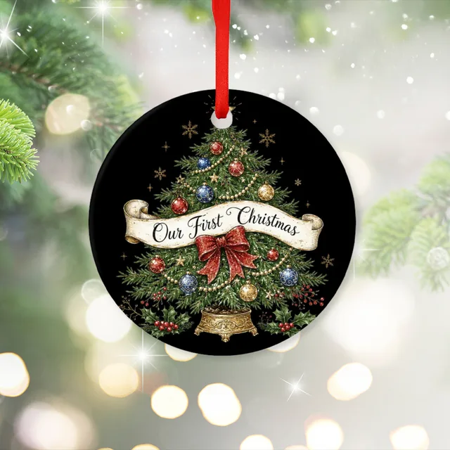 Our First Christmas Tree Ornament