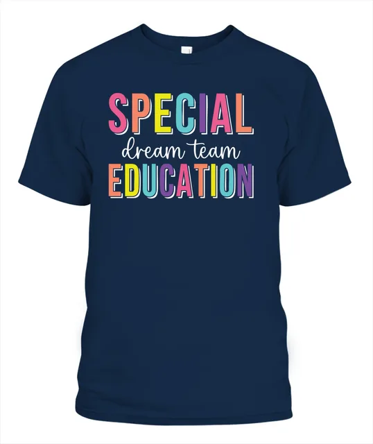 Special Education Dream Team Shirt, SPED Teacher Comfort Colors Tee, Special Ed Teacher Gift, Back to School SPED Team Shirt