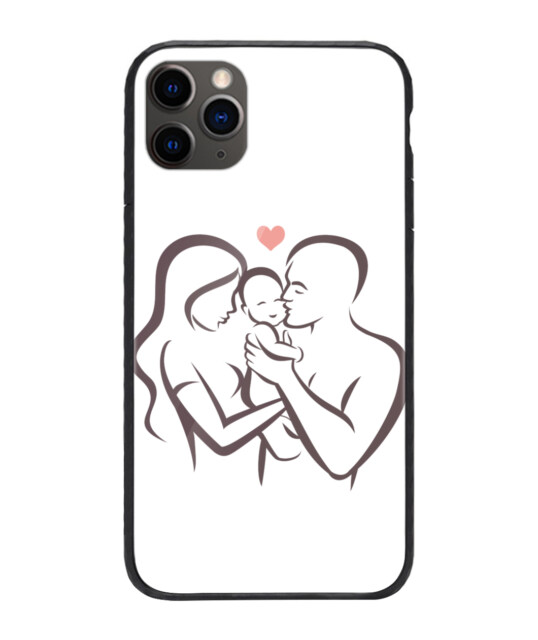 Image Of Parents and Their Baby Phonecase