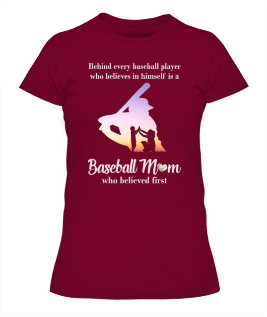 Baseball Mom T-shirt, Lovely Toddler T-shirt, Amazing Jersey Tee With Baseball Mom