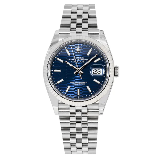 Rolex Datejust M126334-0002 Oyster, Oystersteel and White Gold Watch