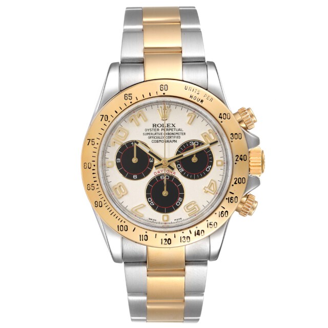Rolex Oyster Perpetual Chronograph Automatic Chronometer White Dial Men's Watch