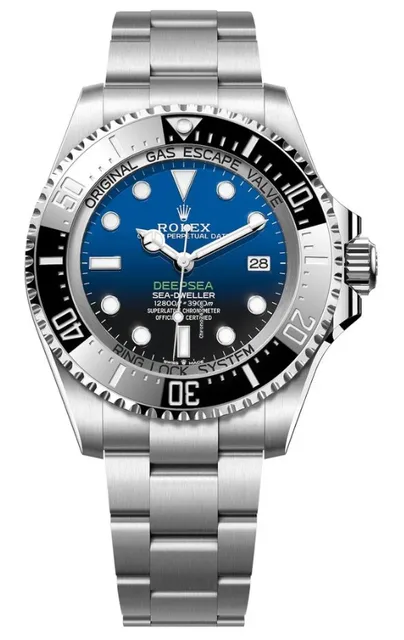 Sea-dweller Deepsea Automatic Blue Dial Steel Men's Watch